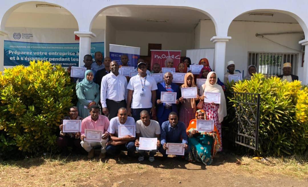 image Des entrepreneurs de Mohléi préparés à s’impliquer en gestion des conflits, pandémie et catastrophes